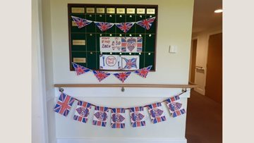 East Grinstead care home Residents celebrate VE day